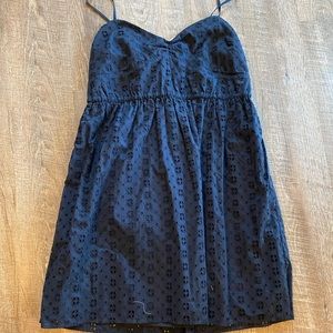 J Crew Eyelet Midi Dress, NWT